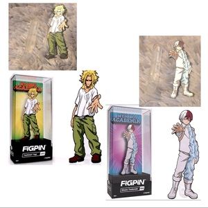 My Hero Academia Coat Pins (Todoroki & All Might)